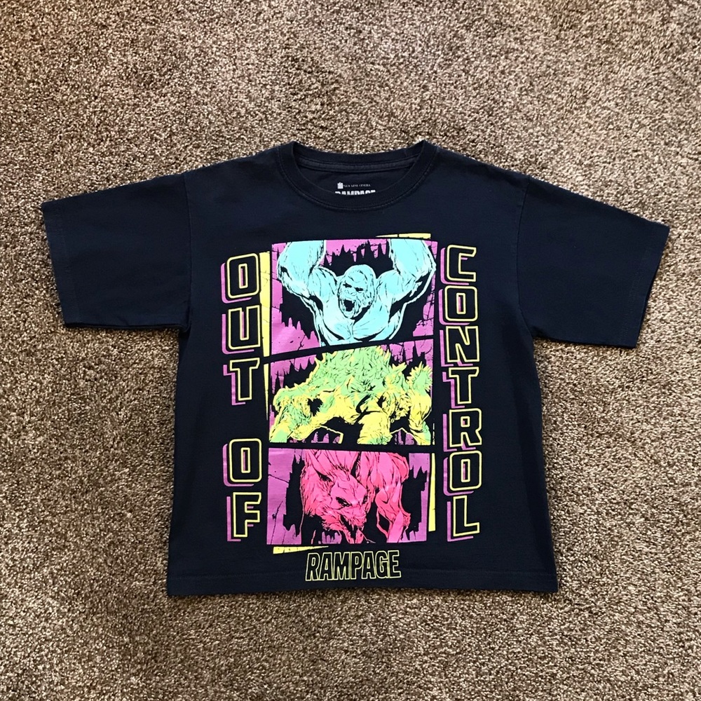 Rampage The Movie Boys T-shirt